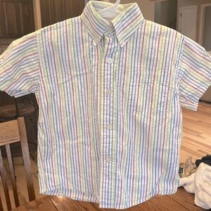 Cotton Blu Searsucker Short Sleeve